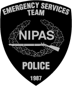 Emergency Services Team shoulder patch.